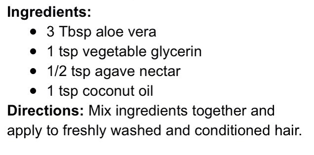 ✨Homemade Hair Treatment (Curly Concoction)✨