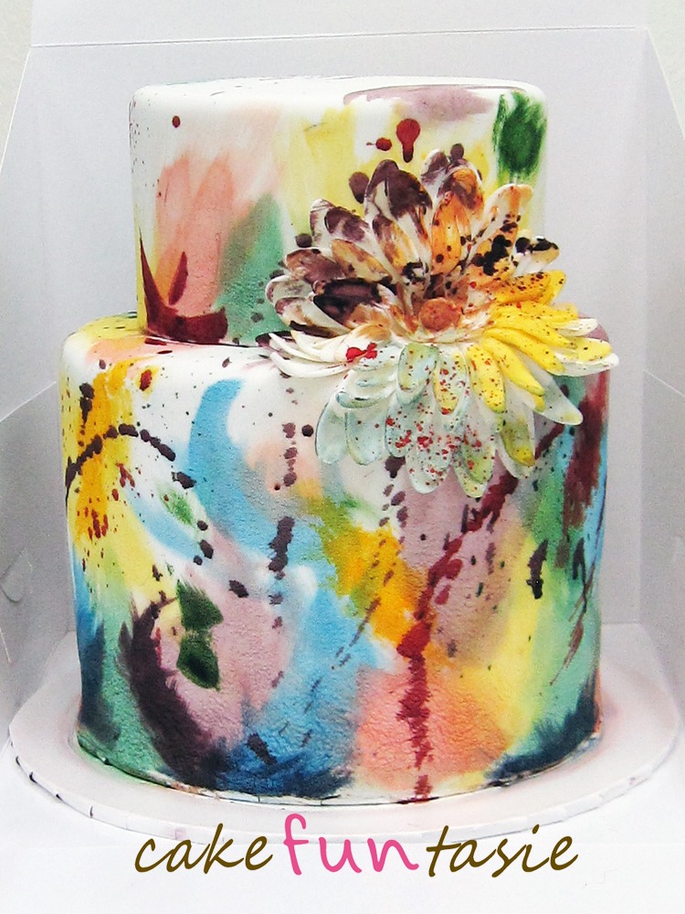 Abstract Wedding Cakes! 