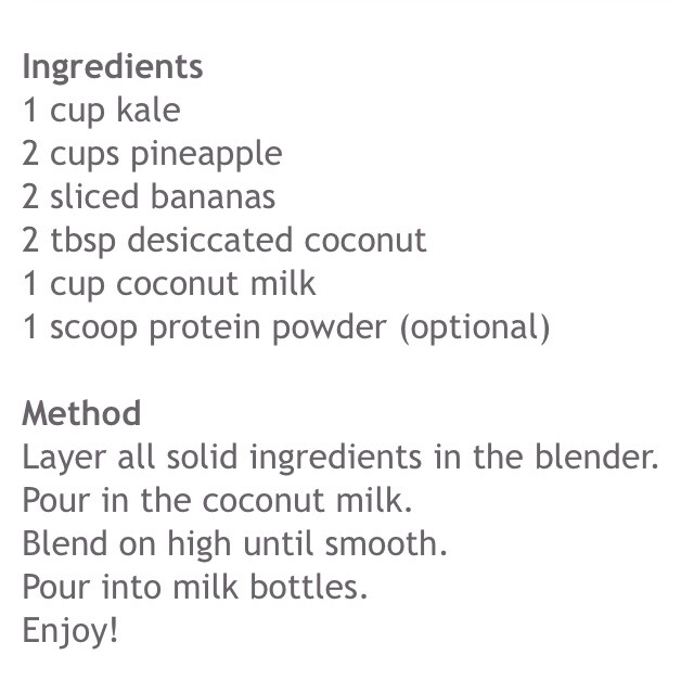 Clear Skin Smoothie Shots!!!