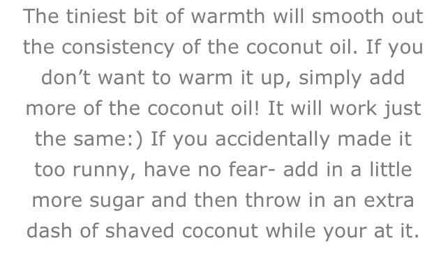 SHAVED COCONUT SUGAR SCRUB 💛💛