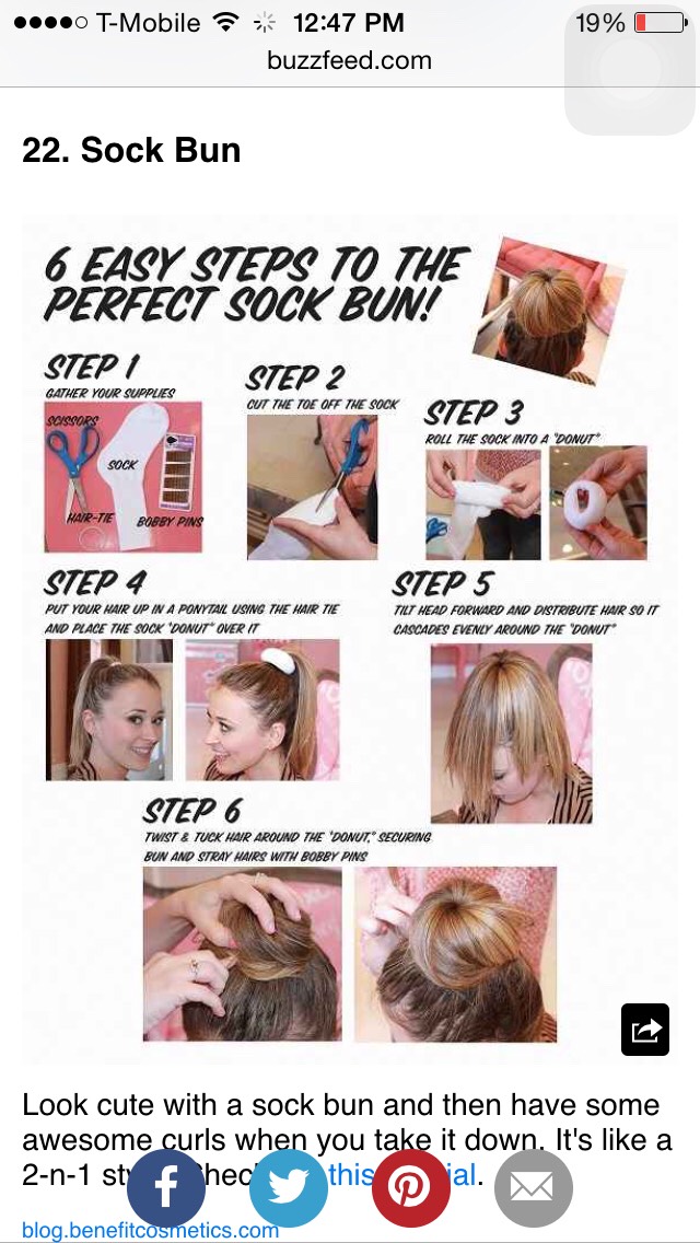 Cute & Quick Hairstyle 😋