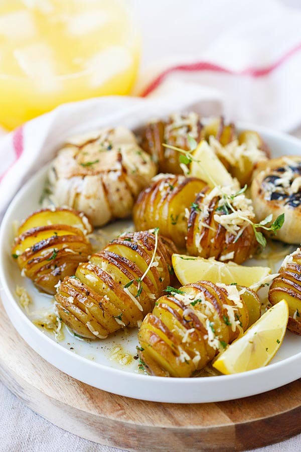 Parmesan Roasted Potatoes. Yum!!π