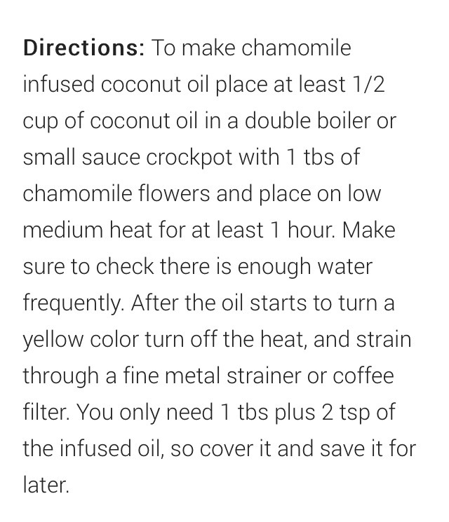 " Calming Lemon Chamomile Lip Balm Recipe"👌💋