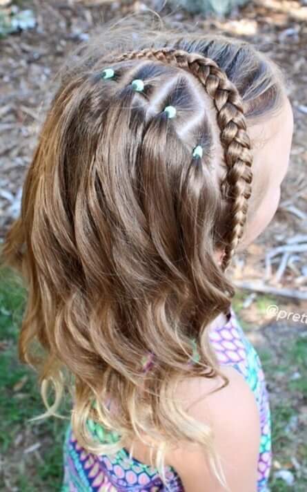 💕28 Braided & Knotted Hairdos For Little Girls💕