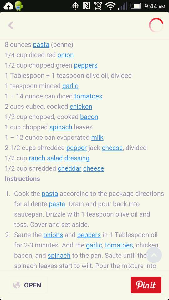 🌟Bacon Ranch Chicken Cheesy Pasta bake🌟