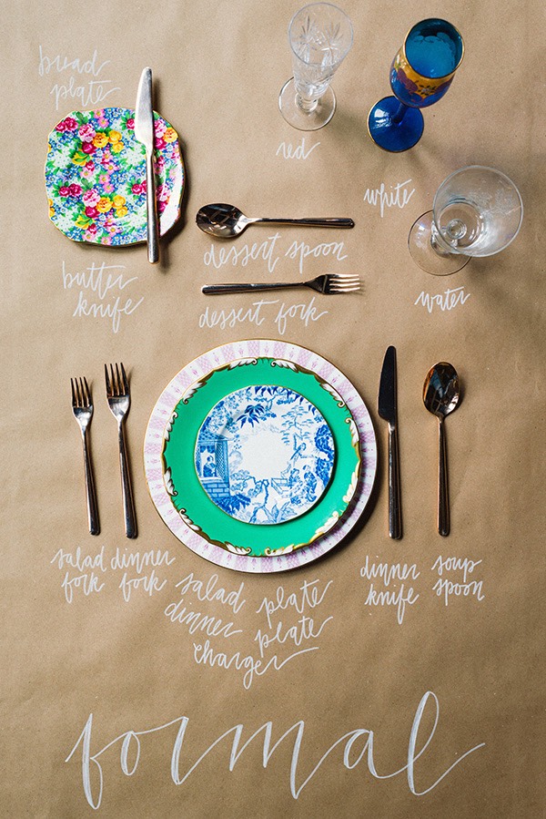 Where Does the Fork Go, Again? How to Set a Table