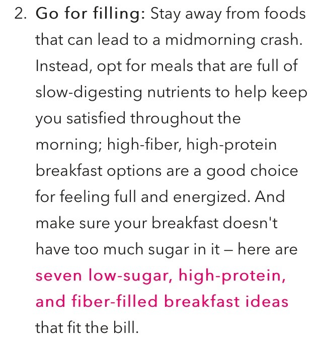 💞 3 Breakfast Rules For Weight Loss 💞