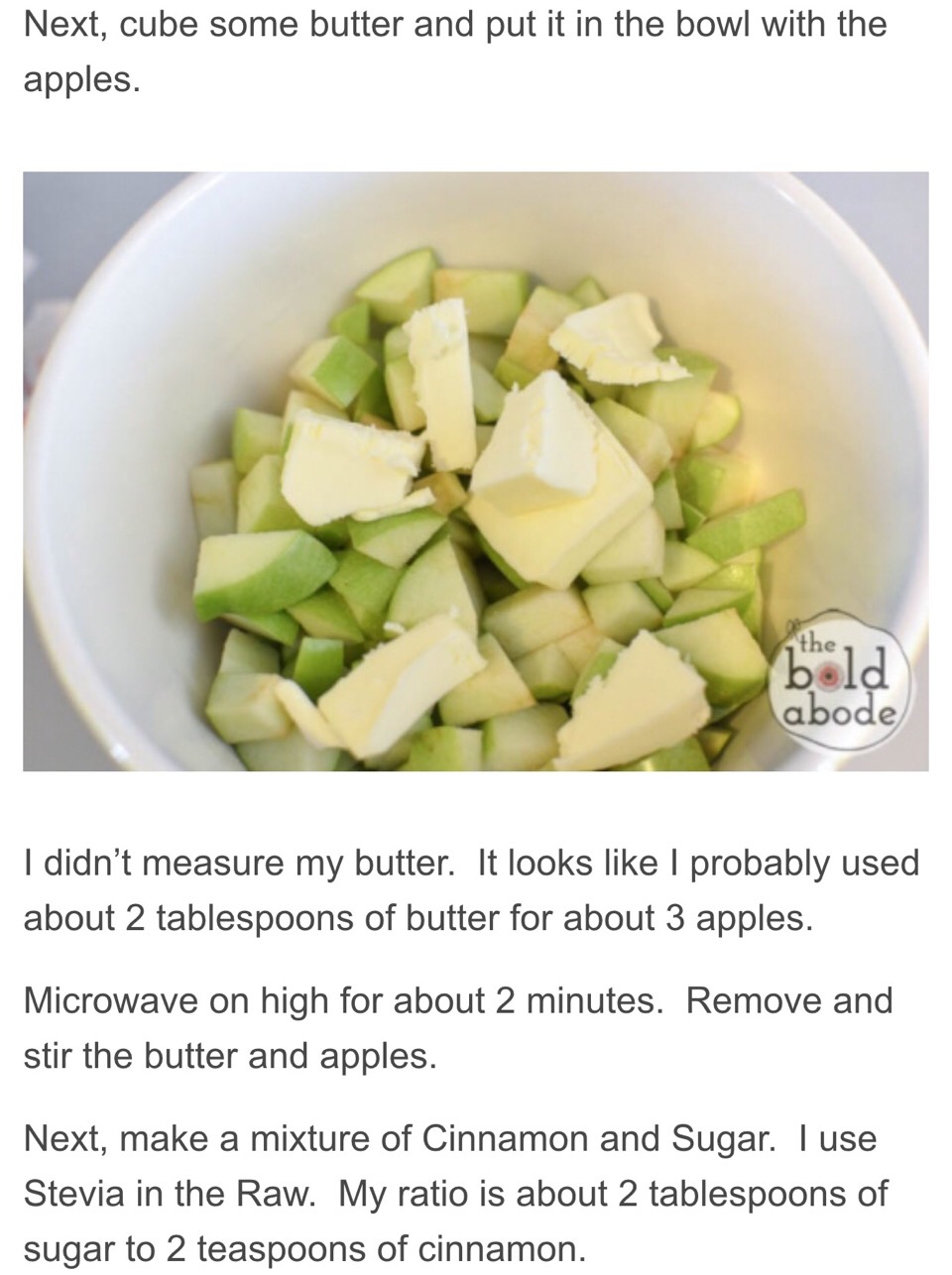 Easy Microwaved Apples And Cinnamon!!!❤️