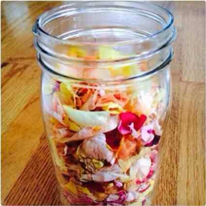 28. Make Your Own Rosewater

You can use rosewater in a number of different applications, and it can be really pricey in stores. Making your own is hands down the best way to control the quality and save some money in the process. This recipe makes it so there’s no distilling required.