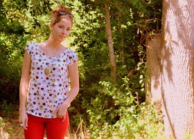 The super easy square top!