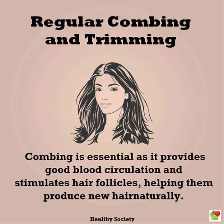 8️⃣ Tips For Naturally Long And Beautiful Hair. 😊