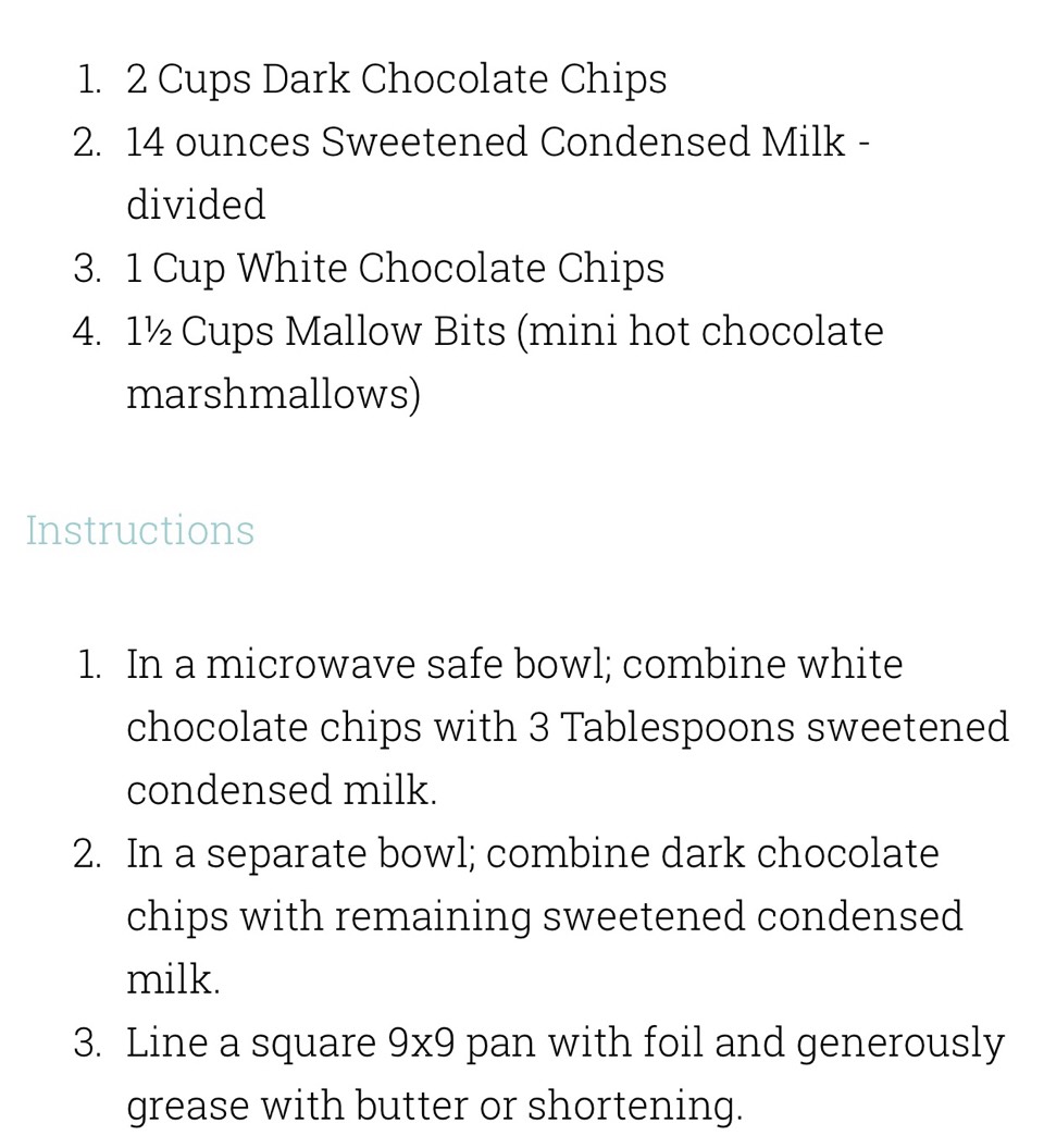 HOT CHOCOLATE FUDGE! 