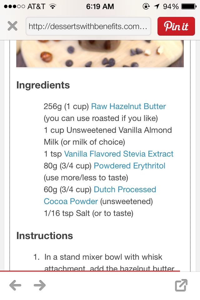 Healthy Homemade Nutella