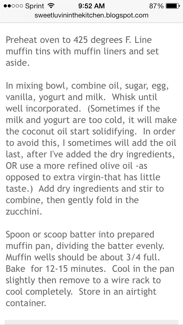 Healthy But Delicious Chocolate Zucchini Muffins🍫