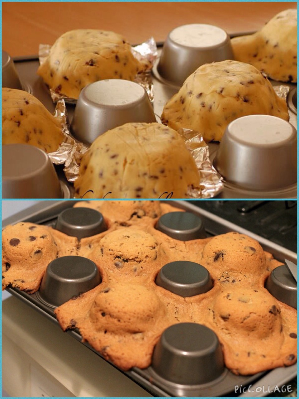Chocolate Chip Cookie Bowls 😊😍😄