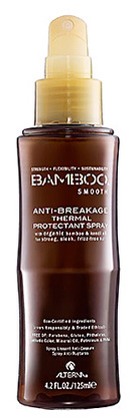 The Ultimate Hair Protector
"I've recently discovered the Alterna Hair Care line and am obsessed with the Bamboo Smooth Anti-Breakage Thermal Protectant Spray! It protects hair from heat tools up to 428 degrees and creates a moisture barrier!
Alterna Bamboo Smooth Anti-Breakage Thermal Protect $25
