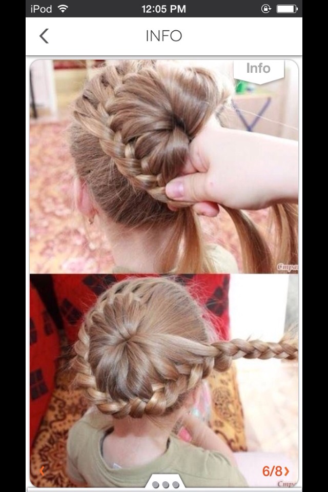 Beautful Braided Bun!! SO Easy!!!!