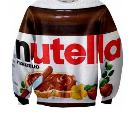 Nutella Sweatshirt, $20.99