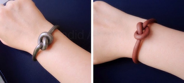 Celine-Inspired Knot Bracelet

Full instructions here:
http://www.asplendidassemblage.com/2012/09/diy-celine-inspired-knot-bracelet.html#.UGne7qTyYik