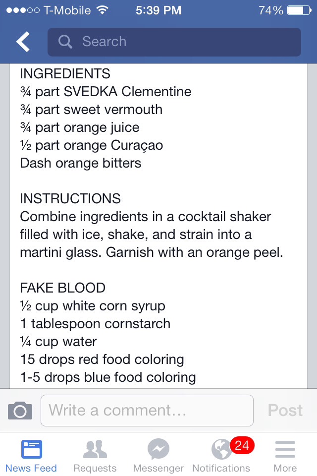 Hot Fun Halloween Drinks 