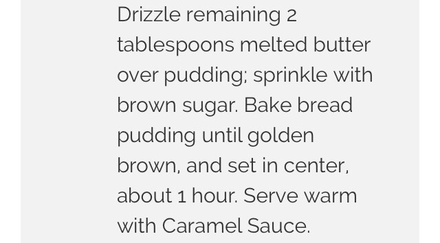 Chocolate Chip Bread Pudding