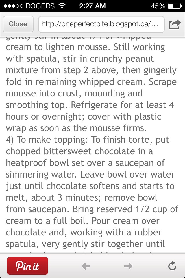 Chocolate Peanut Butter Pie