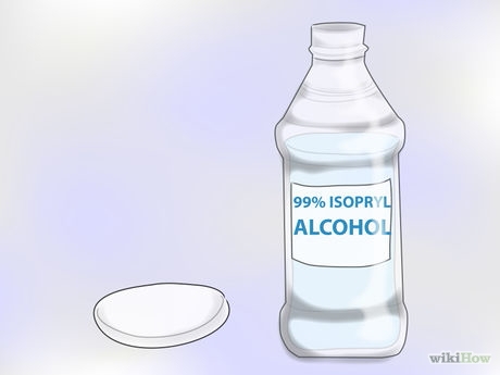 Rub the scuffs with rubbing alcohol. Apply the rubbing alcohol to the scuff marks with a cotton ball or cotton pad. Scrub well, and clean any remaining alcohol off with a damp rag when done.