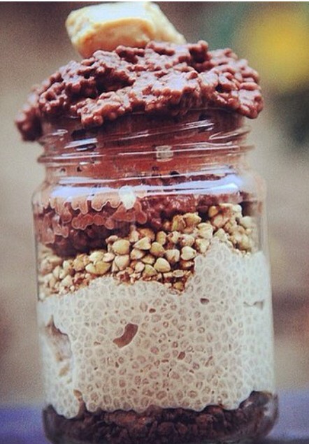 Chia seed pudding isn't just for breakfast. If you crave desserts, layer your pudding with nuts, peanut butter, and chocolate — it will satisfy even the strongest late-night cravings.