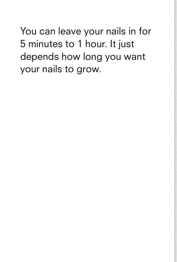 Growing Your Nail In Less Then A Day #tipit