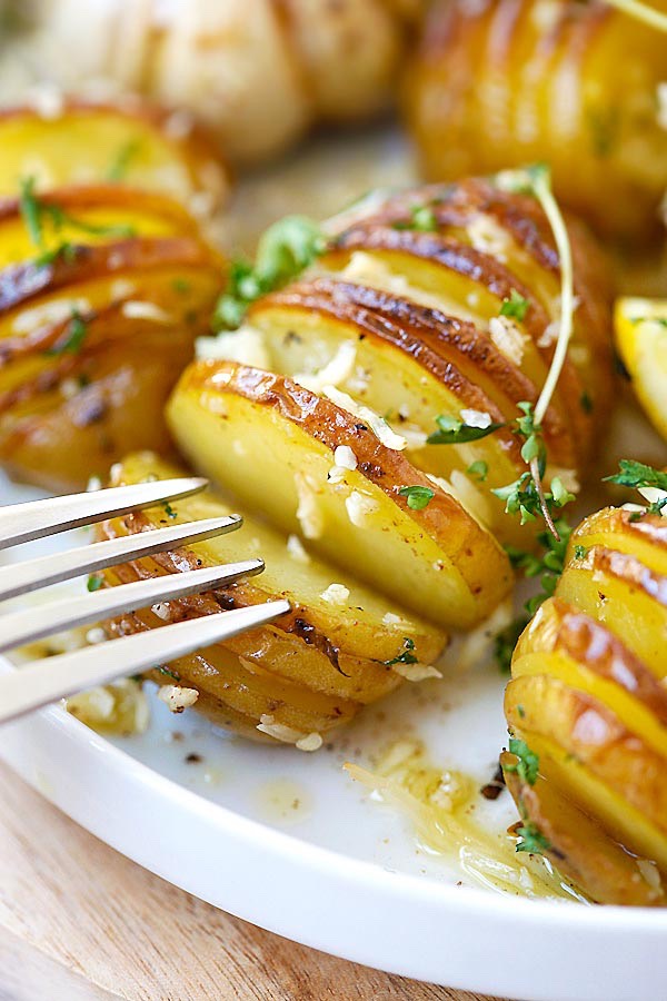 Parmesan Roasted Potatoes. Yum!!π