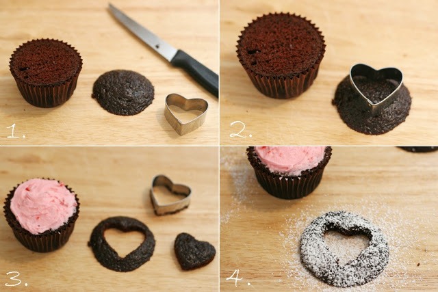 Sweet Heart Cupcakes