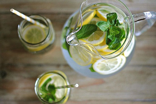 Drink water with lemon and mint every night before bed!