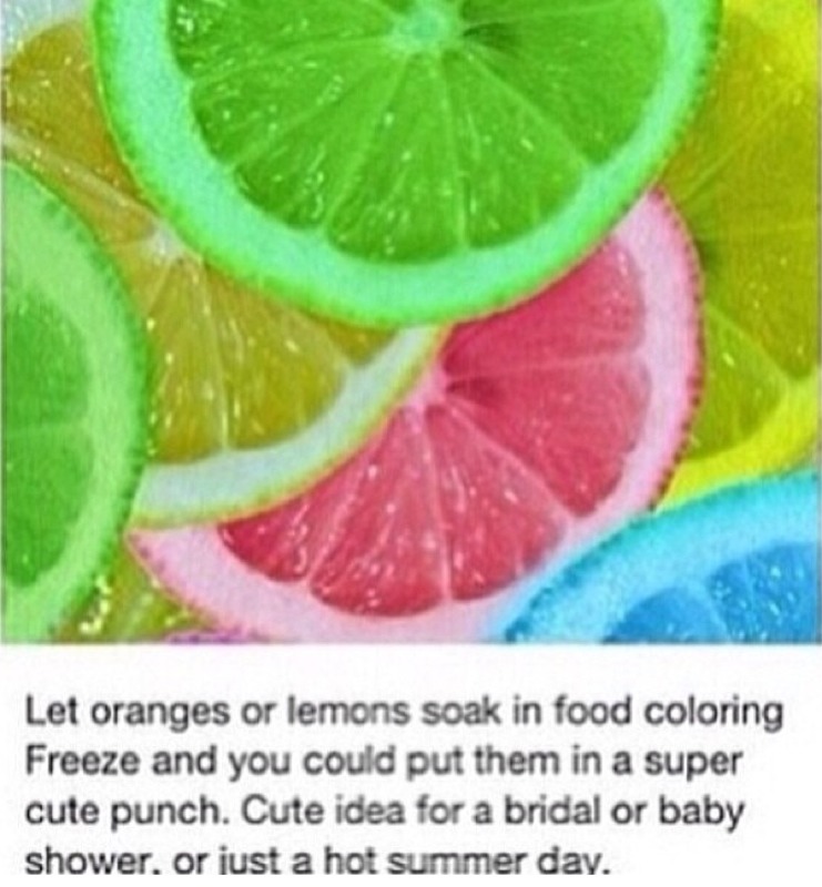 DIY Multi-Colored Fruit! Pretty Awesome!