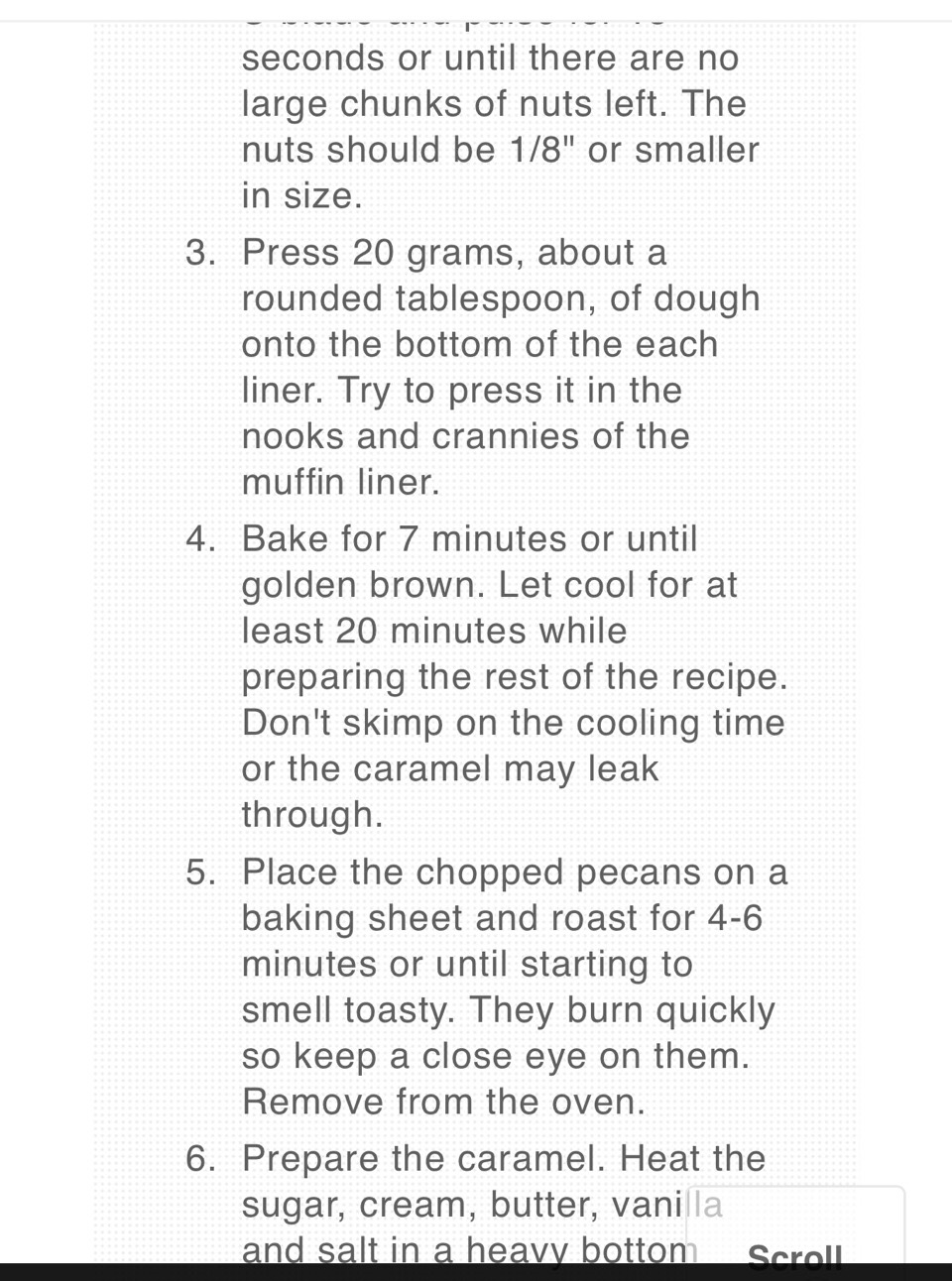 Gluten Free Caramel Mini Pecan Tart 