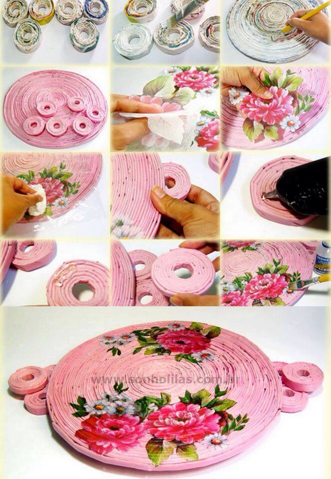 Rolled Paper Craft Ideas 