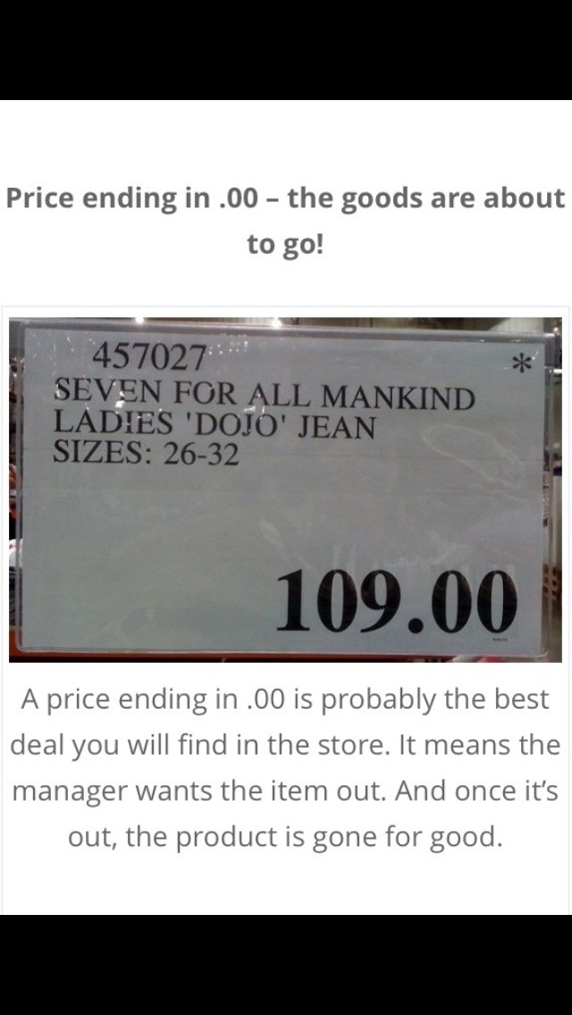 Costco Pricing "secrets!"
