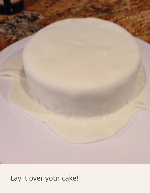 Homemade Fondant In Four Simple Steps! Perfect for Holiday Cakes! Only 2 Ingredients!