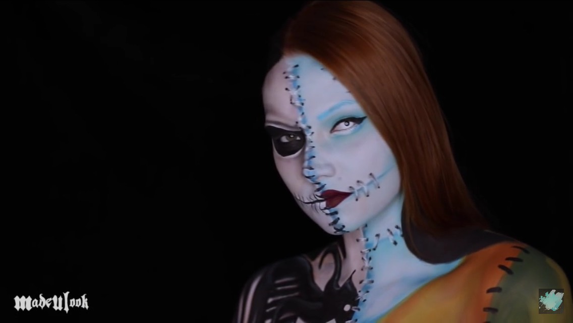 Nightmare Before Christmas Tutorial #HalloweenTip 🎃