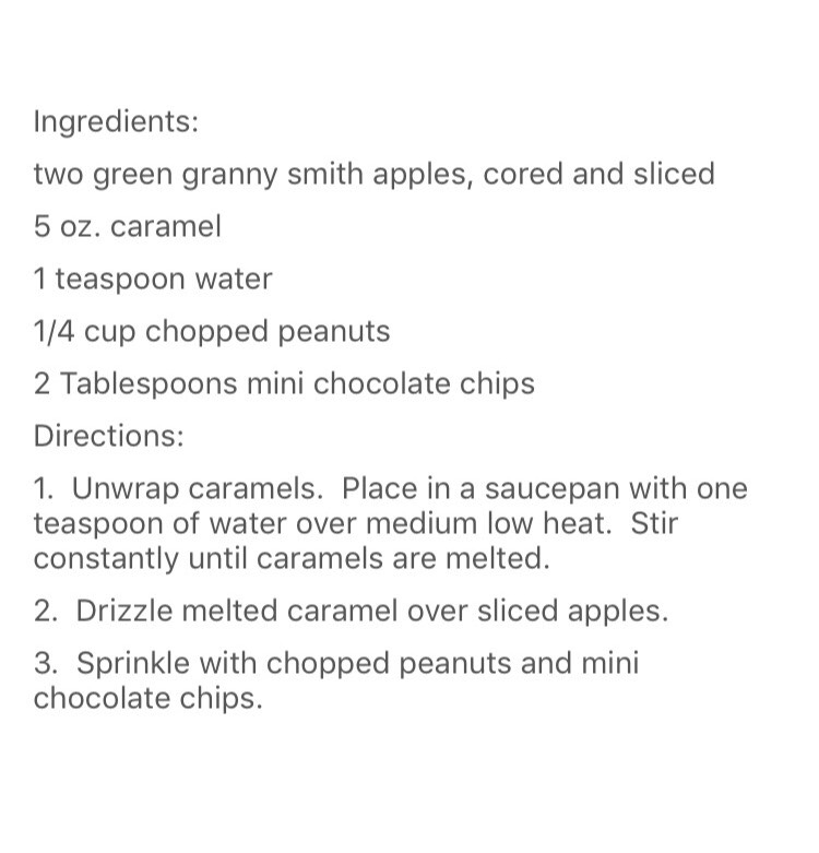 Caramel Apple Nachos