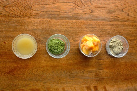 Matcha Mango Pineapple Smoothie
