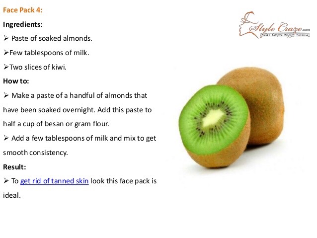 Amazing Kiwi Face Mask For A Beautiful Glowing Skin.!🍃 #greengoddess 