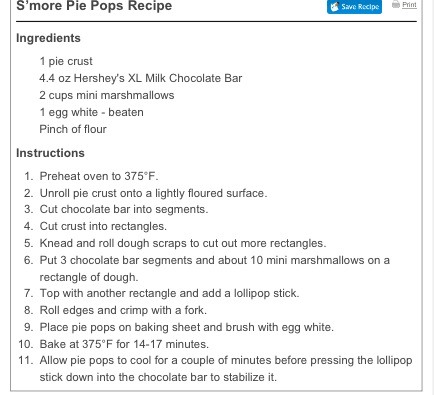 S'more Pie Pops