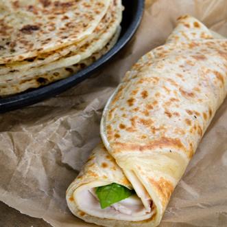 gluten free tapioca wraps