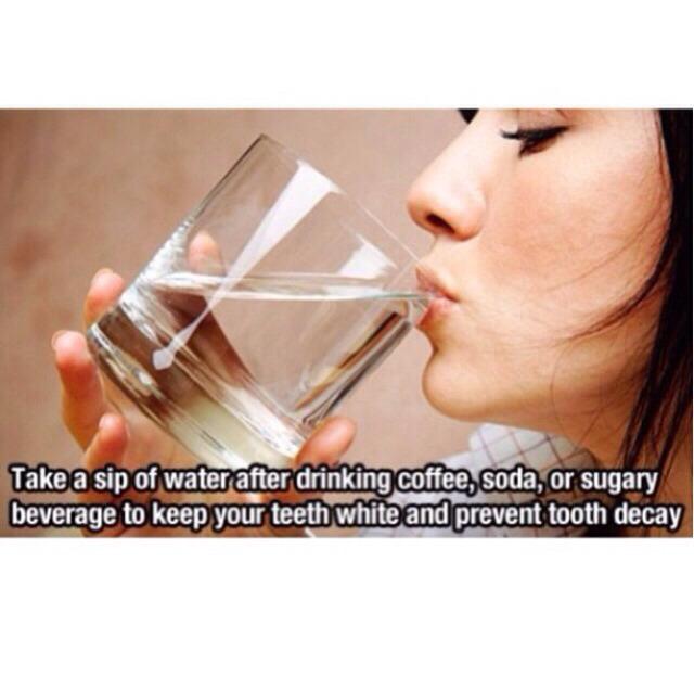Keep Teeth White