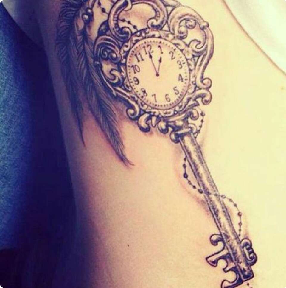    Lock And Key Tattoos!!!!