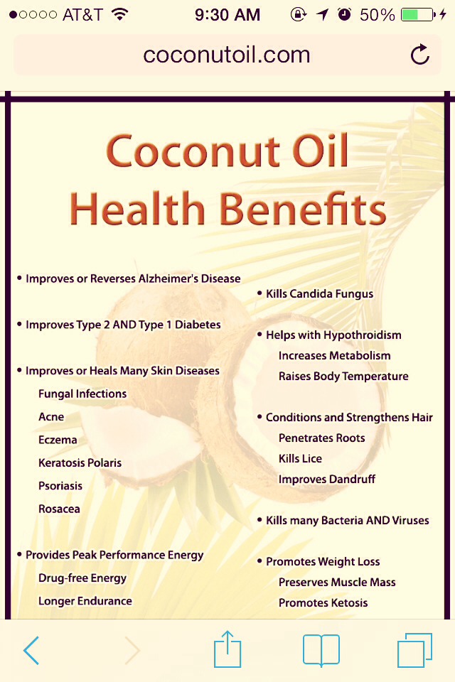 10 Health Benefits Of Coconut Oil