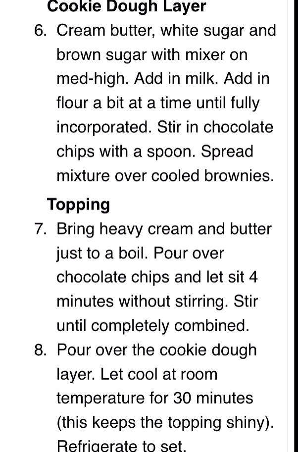 Cookie Dough Brownies
