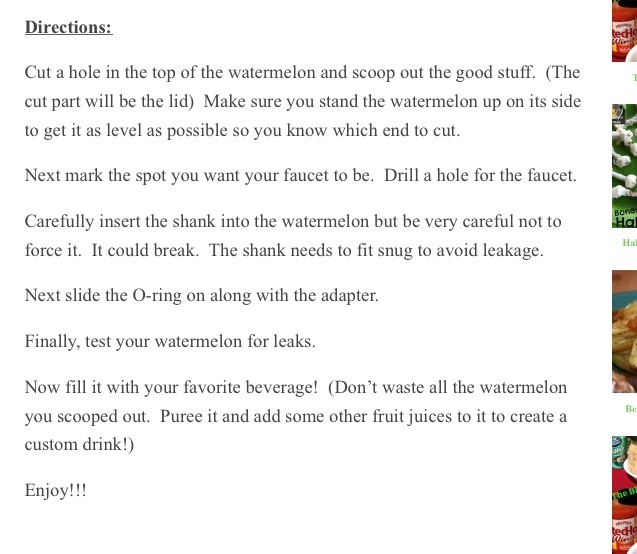 Fun Party Drink