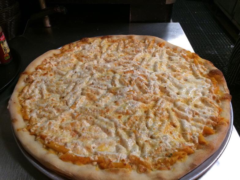 17. Baked Ziti Make New York-Style Pizza top with leftover ziti and more cheese before baking.