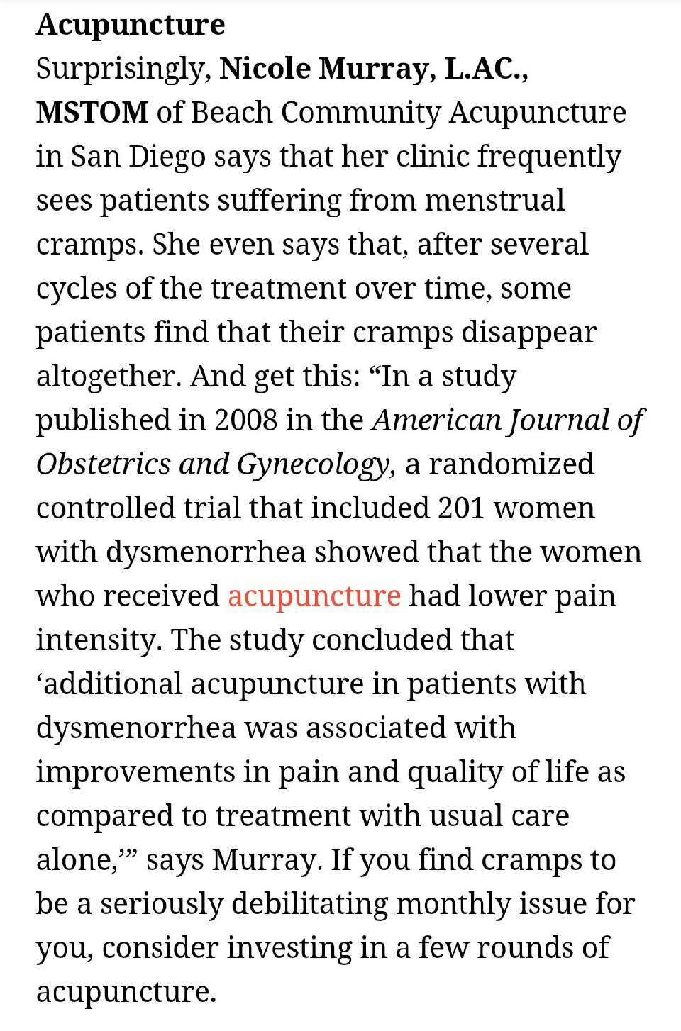 7 Natural Cures For Period Cramps #Tipit